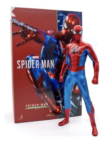 Hot Toys Figura Spiderman Armor Mkiv Pintura Reflectiva Meses sin interés