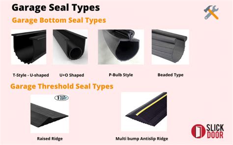 Garage Door Seal Bottom Types