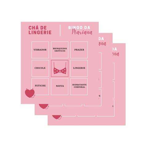 Chá De Lingerie Bingo Elo7 Produtos Especiais