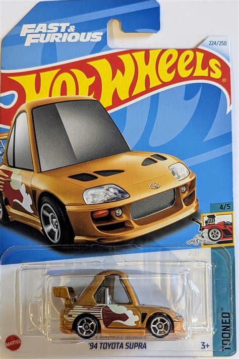 Hot Wheels Tooned 94 Toyota Supra Etsy