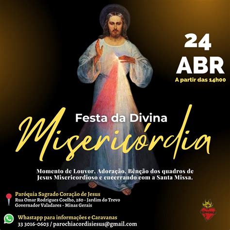 Novena Misericordia 2022 Diocese De Valadares