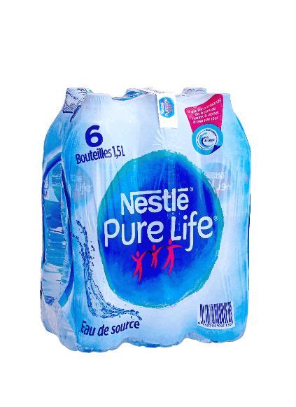 Eau Minérale Nestlé 1 5L x 6 Courses Net