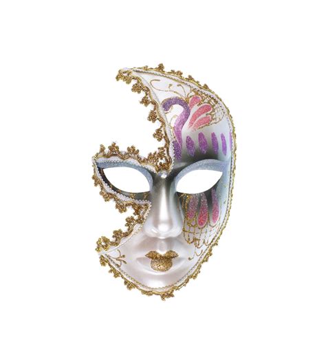 Premium Photo | Italian masquerade mask isolated on white background