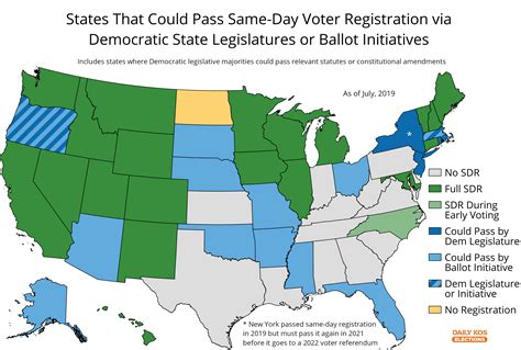 New Report Finds Same Day Voter Registration Laws Produce A Sizable Boost In Voter Turnout