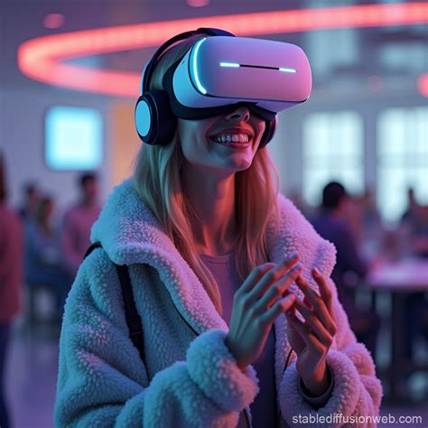 Virtual Reality Experience Stable Diffusion Online