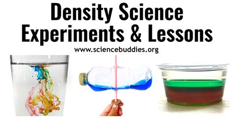 15 Density Science Experiments Science Buddies Blog