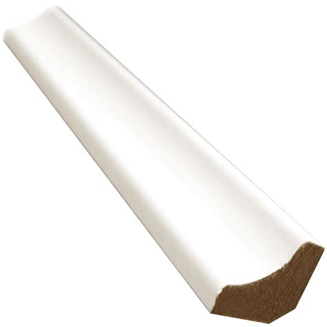 White Scotia Beading For Laminate Flooring 10 Pack 240cm X 16mm