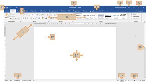 ventana de documento de word formacion ocupacional sergio galan