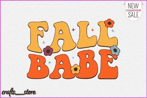 Fall Babe Retro Svg Graphic By Crafts Store Creative Fabrica