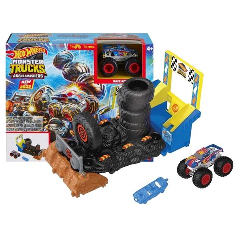 ᐉ Трек Hot Wheels Monster Trucks Arena Smasher Race Ace HNB87 2
