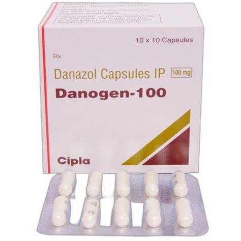 100 Mg Danazol Capsule At Rs 190 Box Pharma Tablets In Mumbai ID