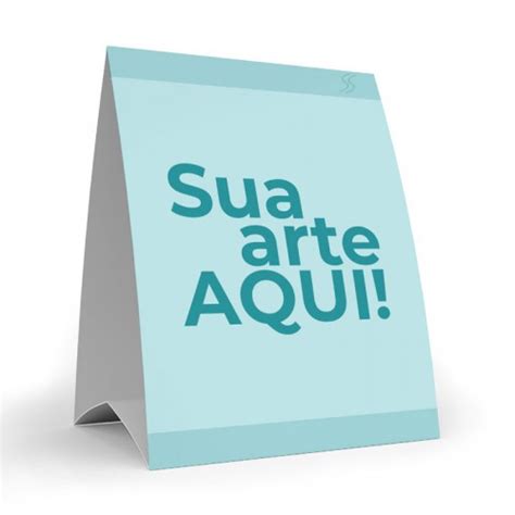 Display De Mesa Em Papel - DISPLAY DE MESA - PAPEL COUCHÊ