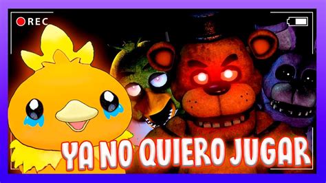 JUEGO FNAF POR PRIMERA VEZ YouTube