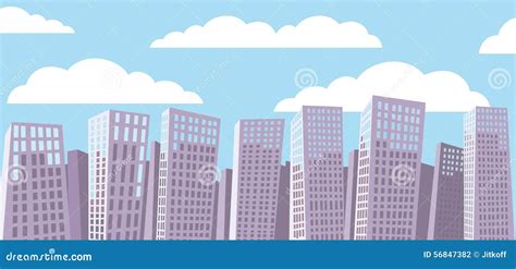 cartoon cityscape background vector illustration cartoondealercom