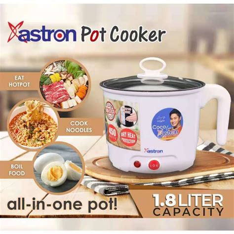 Astron Pot Cooker L W Multi Cooker Teflon Non Stick Multi Purpose Electric Hot Pot