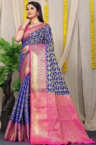 Kanchipuram Handloom Weaving Silk Saree At Best Price In Surat