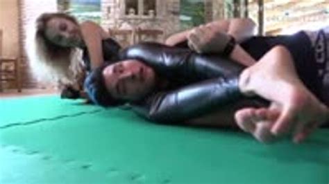 Olha Lethal Blonde In The Leather Interrogation Inquisitor German Goddess Femdom Fighting