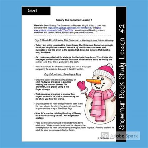 Snowman Book Study and Writing Activities by Kindergarten Kiosk | TpT