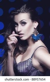 Stock Portrait Attractive Sexual Brunette Lingerie Stock Photo 88957654 Shutterstock