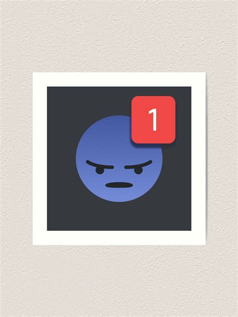 Discord Emoji Ping Meme Art Print For Sale By Levonsan Redbubble