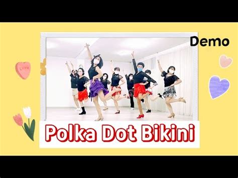 Polka Dot Bikini Line Dance Beginner YouTube
