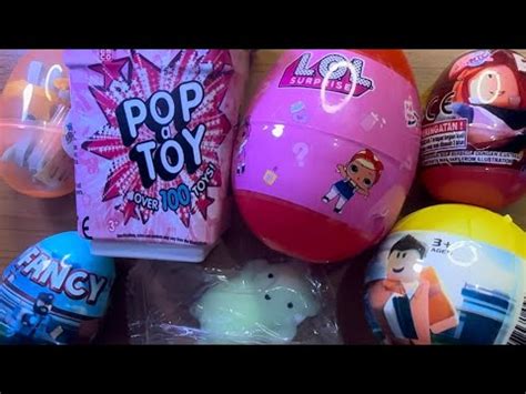 Asmr Unboxing Egg Mystery Surprises Blind Box Oddly Satisfying Video