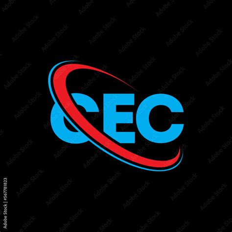 CEC logo. CEC letter. CEC letter logo design. Initials CEC logo linked ...