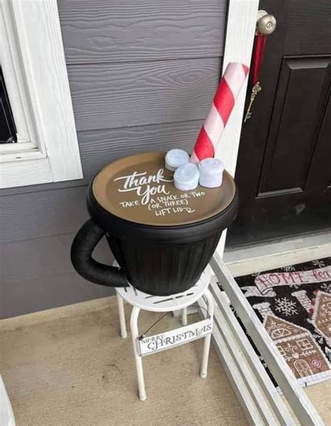 Christmas Hot Cocoa Container Check Out This DIY Giant Hot Cocoa Cup