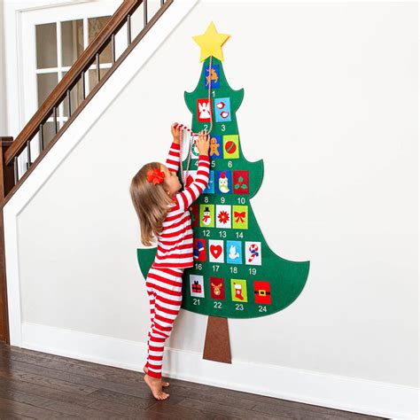 Felt Tree Advent Calendar - Children | Breck's Gifts