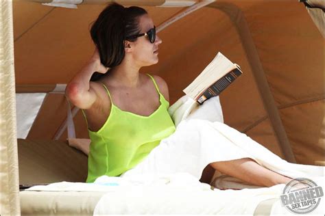 Naked Caroline Flack In Beach Babes