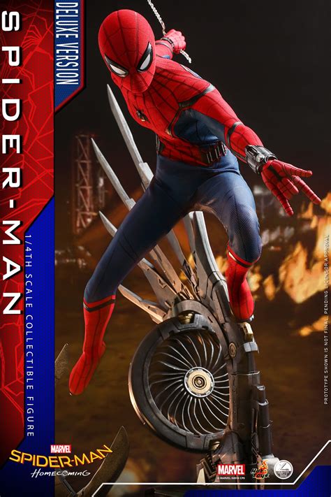 Spider Man Homecoming Quarter Scale Spider Man Figure By Hot Toys The Toyark News