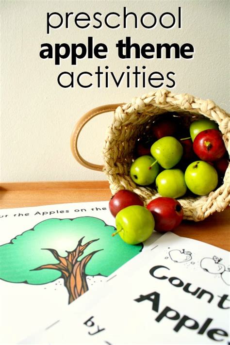 Preschool Apple Theme Activities Fantastic Fun And Learning