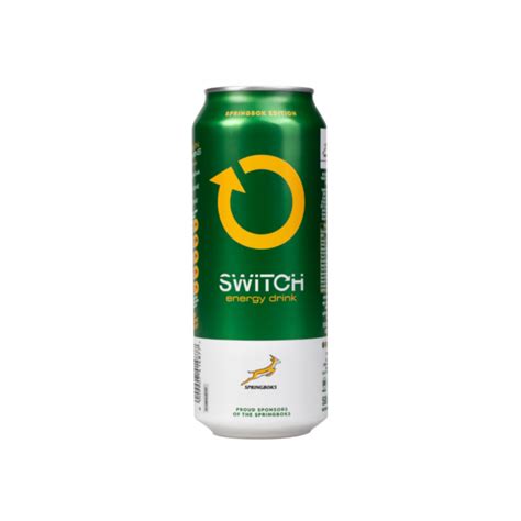 Switch Energy Drink Springbok Edition 500ml Looters