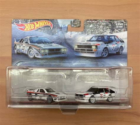 Hot Wheels Car Culture Packs Lancia Audi Quattro Hobbies Toys Toys Games On Carousell