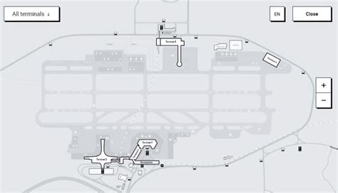 Sheremetyevo Airport(SVO) Terminal Maps, Shops, Restaurants, Food Court ...