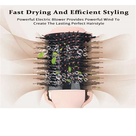 Hair Blow Dryer Volumizer Straightener Hot Air Brush Comb Curler W Shein Usa
