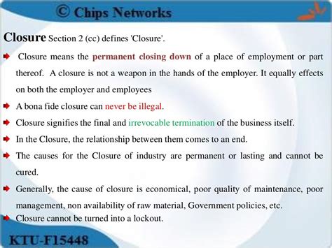 Lay Off And Retrenchment