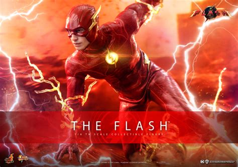 Hot Toys MMS713 閃電俠閃電俠The Flash1 6 比例收藏級人偶 逼真再現伊薩米勒神韻