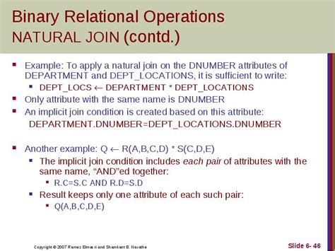 Relational Algebra