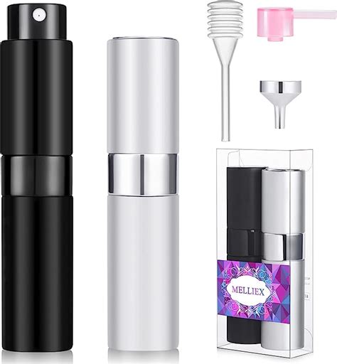 Melliex Pieces Atomiseurs De Parfum Rechargeables Vaporisateur De