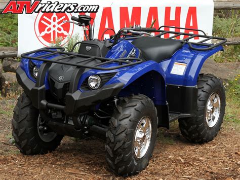2011 Yamaha Grizzly 450 EPS 4x4 Utility ATV Test Ride / Review
