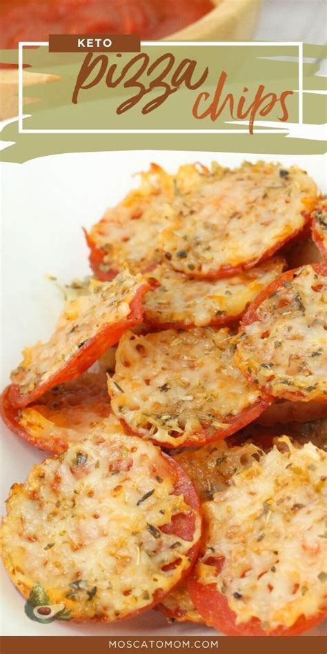 Simple Keto Snack Pizza Chips Moscato Mom Recipe