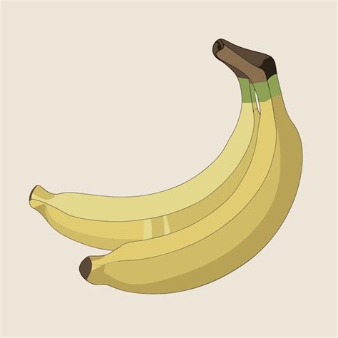 Illustration Vectorielle De Banane De Style Plat Illustration