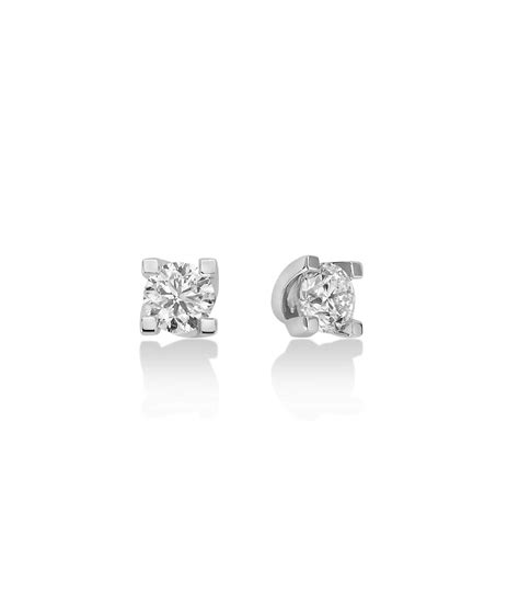 Orecchini Miluna Premium Diamonds Punto Luce Oro Diamanti ERD5068