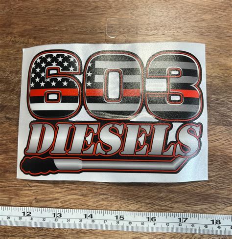 603 Diesels Classic Decal 603 Diesels