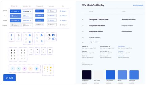 ui kit design  turum burum  dribbble