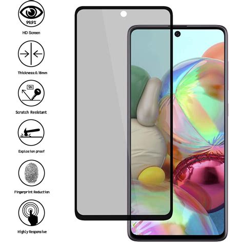 Privacy Glass For Xiaomi Redmi Note 12T 12 12S 11 11S 10 9 Pro Screen