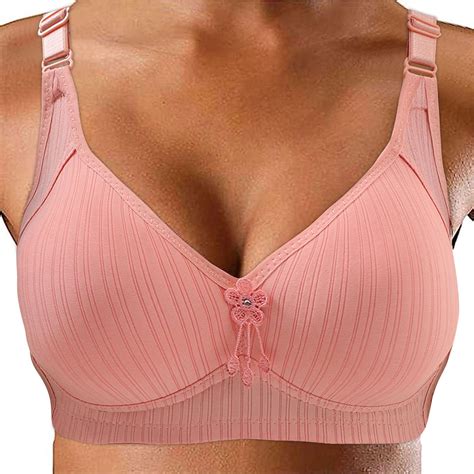 Siilsaa Women S Lingerie Sexy Naughty Sexy Unlined Balconette Demi Cup Underwire Lace Bra Pink