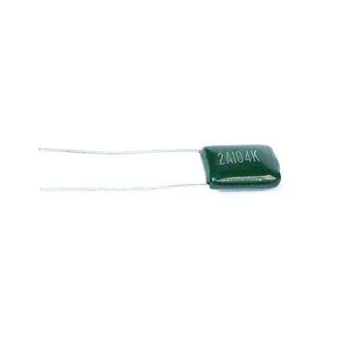 Kit 100 peças Capacitor Poliéster Metalizado 100nF 100V 2A104K