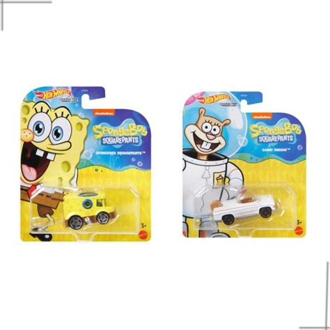 Kit Hot Wheels Spongebob C Carrinhos Bob Esponja Mattel Carrinho De Brinquedo Magazine Luiza